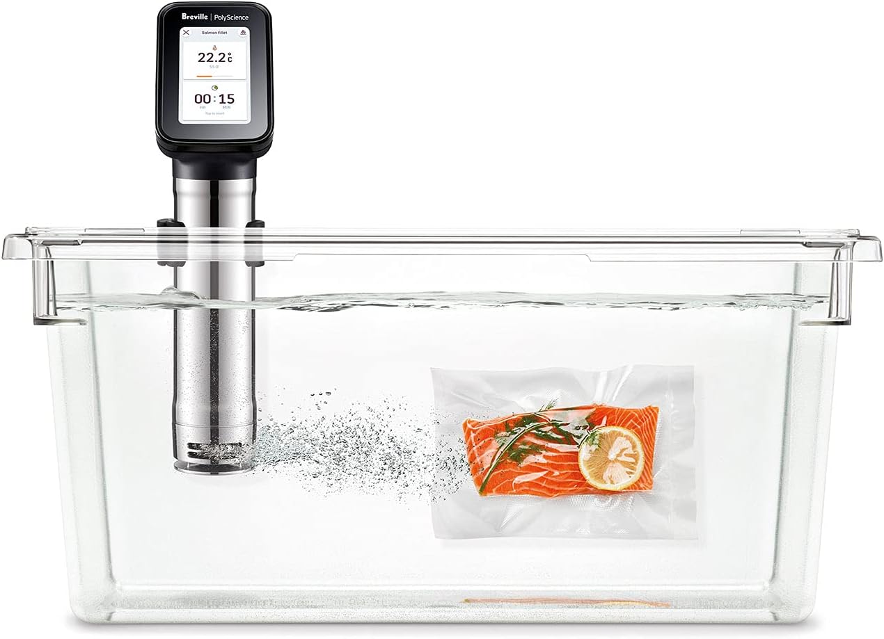 Breville Polyscience HydroPro Sous Vide Immersion Circulator, 1450 Watt, Stainless, CSV700PSS1BUC1