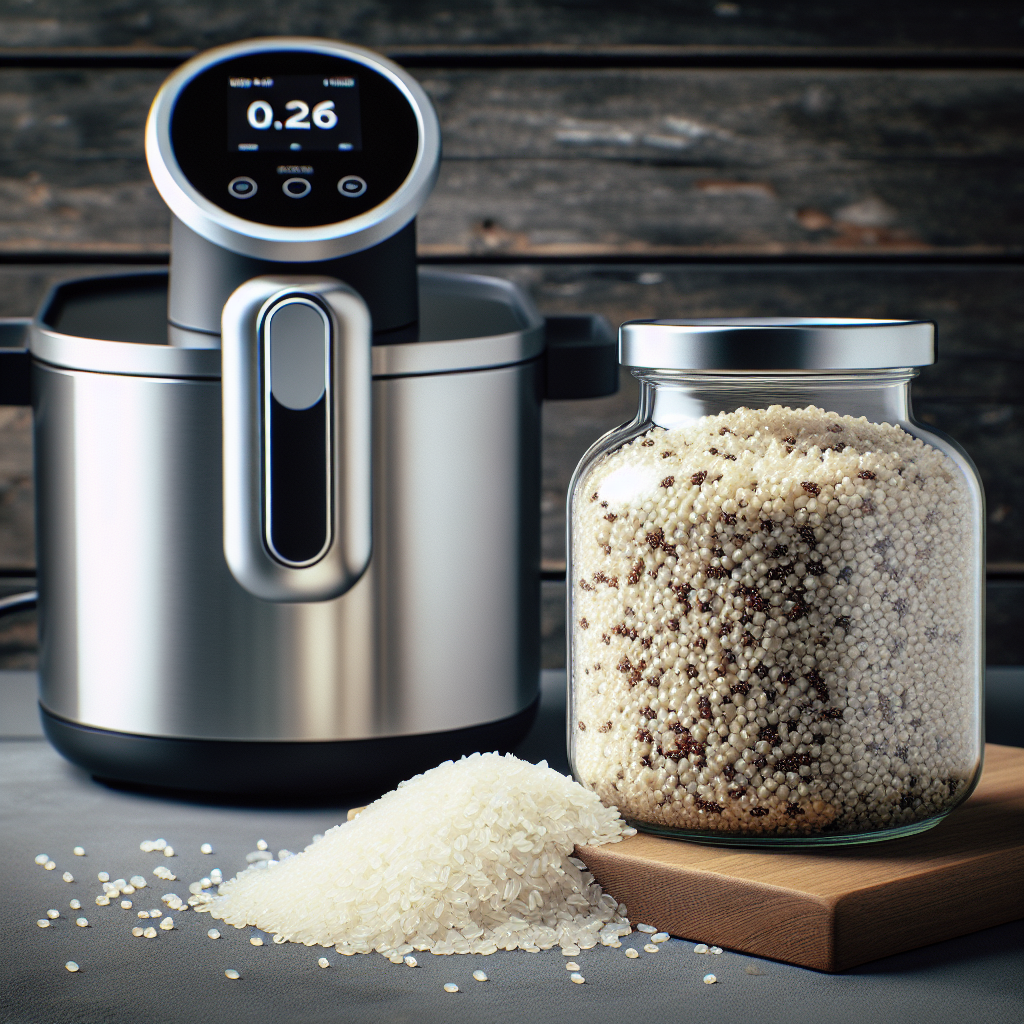 How Do I Use Sous Vide For Cooking Grains Like Quinoa Or Rice?