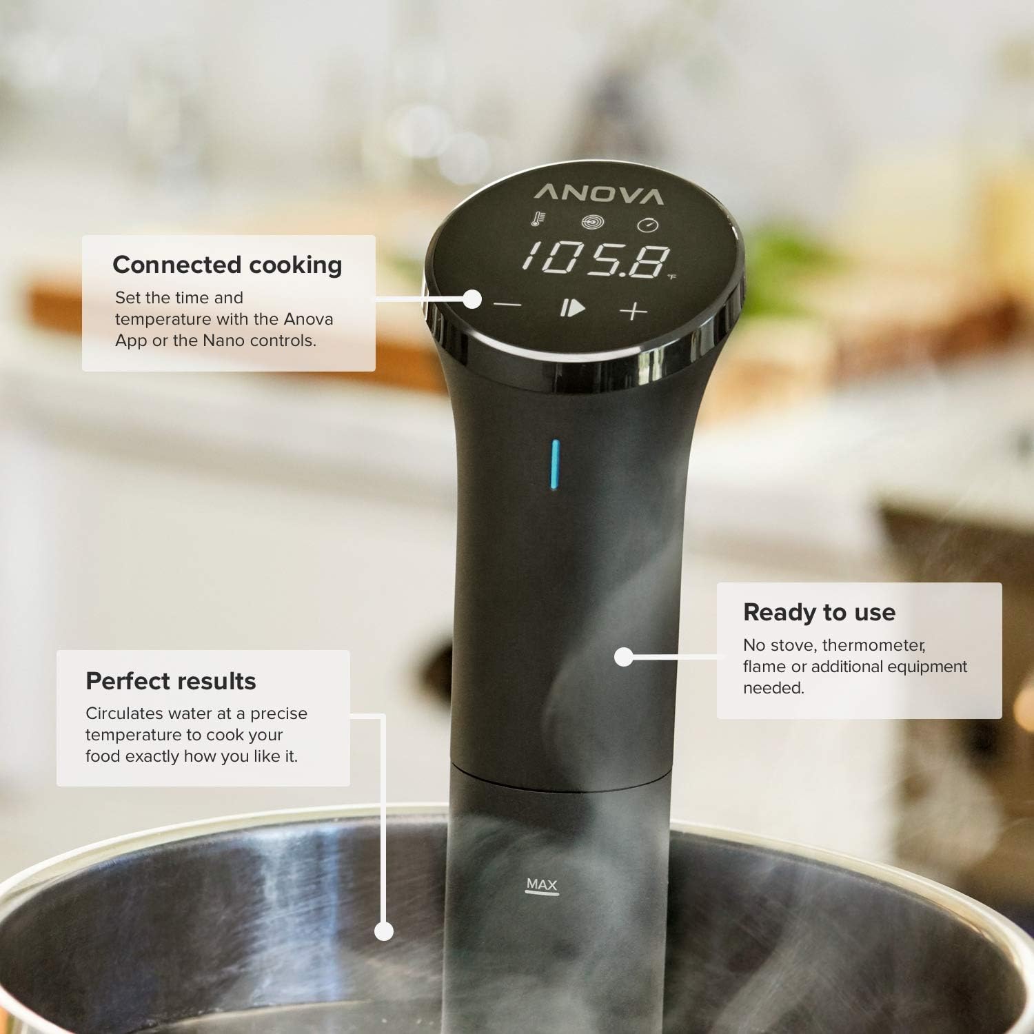 Anova Culinary Sous Vide Precision Cooker Nano 3.0